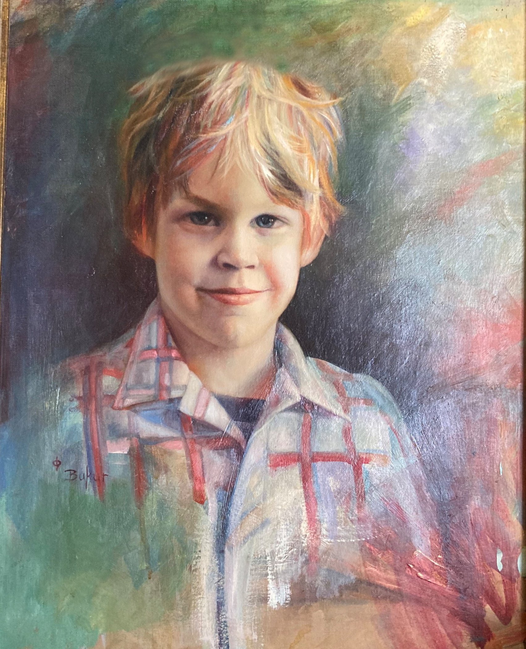 "David" oil on canvas