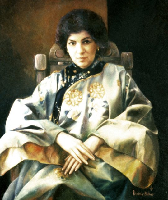 "The Empress" oil on canvas
