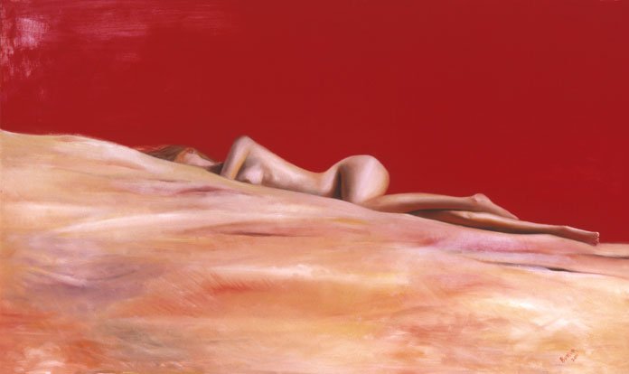 "Powell" oil on canvas
