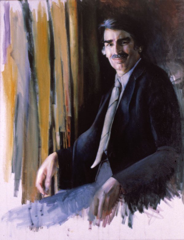 "John" oil on canvas