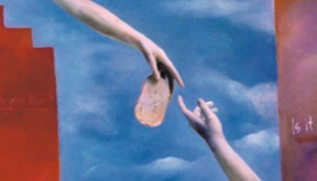 "For Love or Money" oil on canvas